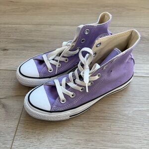 Converse All Star Lavender High-Top Sneakers